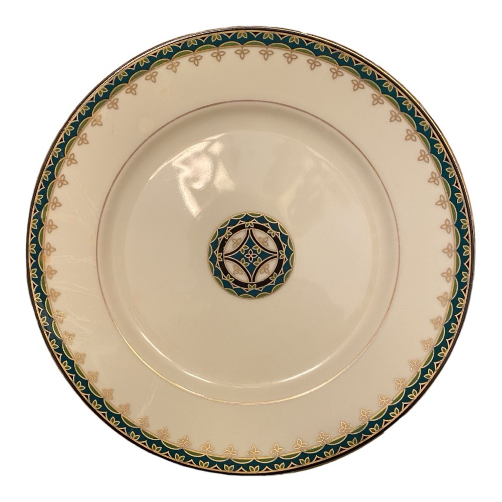 Pair of Fitz and Floyd salad plates “Gardendale” from the American Settings - Picture 3 of 7